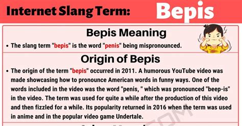bepisdb|Bepis – Meaning, Origin, Usage .